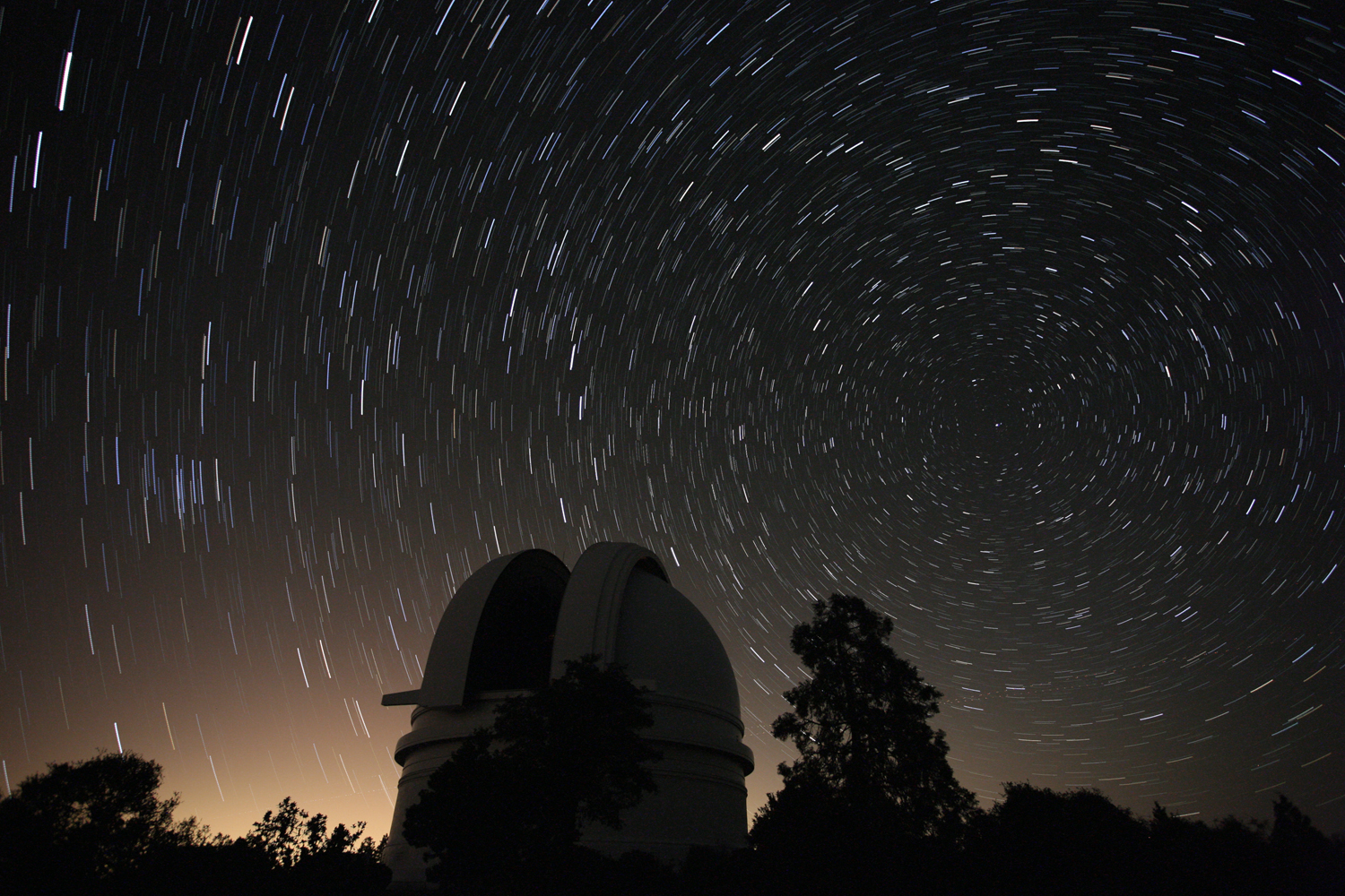 Palomar Skies: The Stars in the sky go round and round. . . .